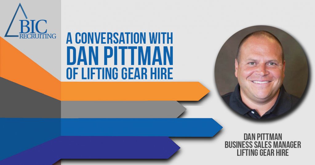 Sales & Marketing Profile: Dan Pittman Of Lifting Gear Hire